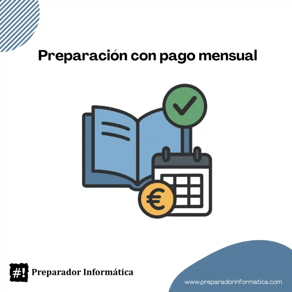 Preparación mensual (1º mes)